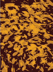  vector backgrounds with flowers, green branches and leaves. Art illustration for card, banner, invitation, social media post, poster, mobile apps, advertising