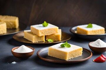 cheese and bread generated by AI