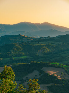 Monte Nerone, Golden Hour.