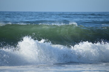 Fototapeta premium waves on the beach