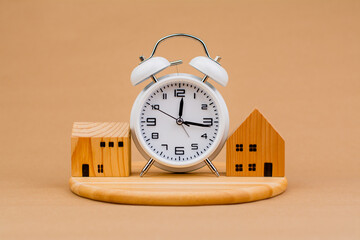 Alarm clock, time clock, appointment time, punctuality, working with time, time concept, modern clock