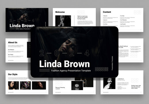 Fashion Agency  Presentaion Template