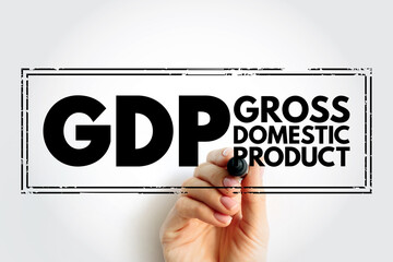 GDP Gross Domestic Product - monetary measure of the market value of all the final goods and...