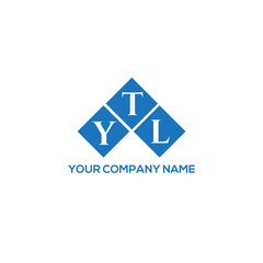 YTL letter logo design on white background. YTL creative initials letter logo concept. YTL letter design.
