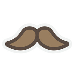 Oktoberfest Sticker Icon Illustration PNG