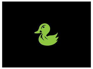 Premium duck logo design vector, vector and illustration,