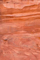 Natures art, Sandstone texture in the Ancient city of Petra, Jordan