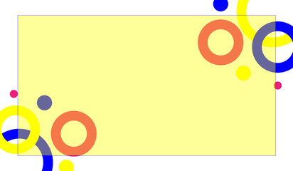 Colorful template banner with gradient color. Design with liquid shape.