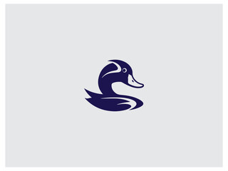 Premium duck logo design vector, vector and illustration,