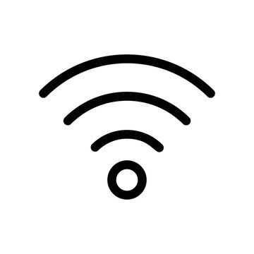 picto logo icones et symbole wifi onde radio