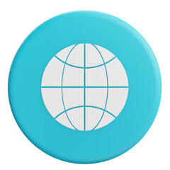 globe icon 3d