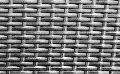 Background of braided rods, close up