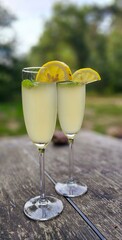 Two delicious lemoncello cocktails