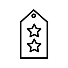 Military badge vector icon which can easily modify or edit

