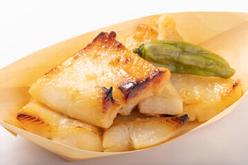 カラスガレイの味噌漬け焼き