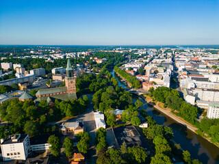 Turku, City In Finland.