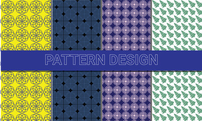 Collection of seamless ornamental vector patterns and swatches. White and grey geometric oriental backgrounds.