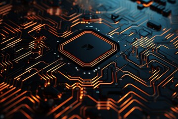 electronic circuit board, Generative AI