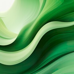 Fototapeta premium Abstract organic green lines as wallpaper background graphics designs