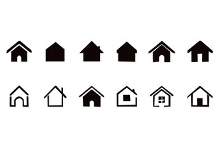 Obraz premium home icon house icon design 