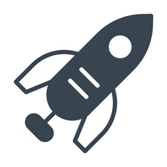 Missile vector icon which can easily modify or edit

