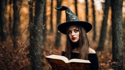 La bella strega e il suo libro incantato