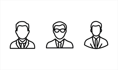 Fototapeta premium Man icon