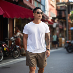 Fototapeta premium T-shirt mockup
