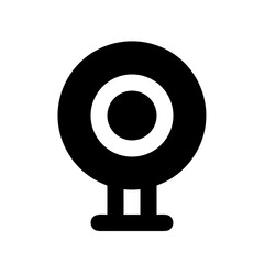 Computer technology icon symbol vector image. Illustration of the dekstop monitor display design image