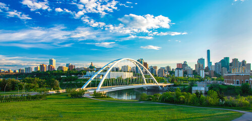 bridge over the river.