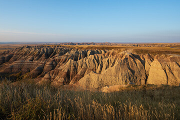 Sunrise in Badlands National Park