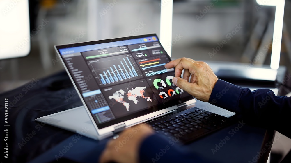 Poster Data Analyst Using Data Analytics KPI