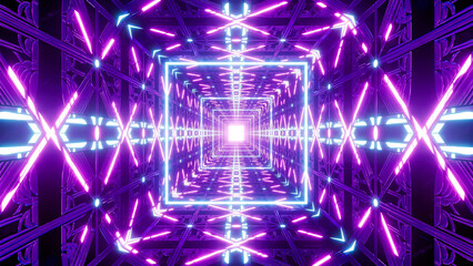 3d rendering, abstract, art, background, blue, bright, design, digital, dj, effect, festive, flash, flickering, futuristic, geometric, glow, graphic, graphics, lamp, light, line, loop, modern, neon, p
