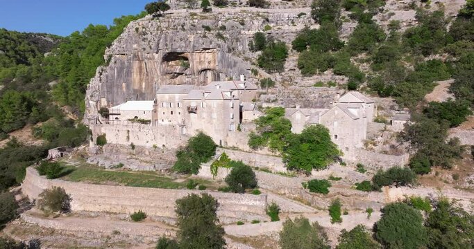 Dominican monastery or hermitage Blaca, Brac Island, Croatia