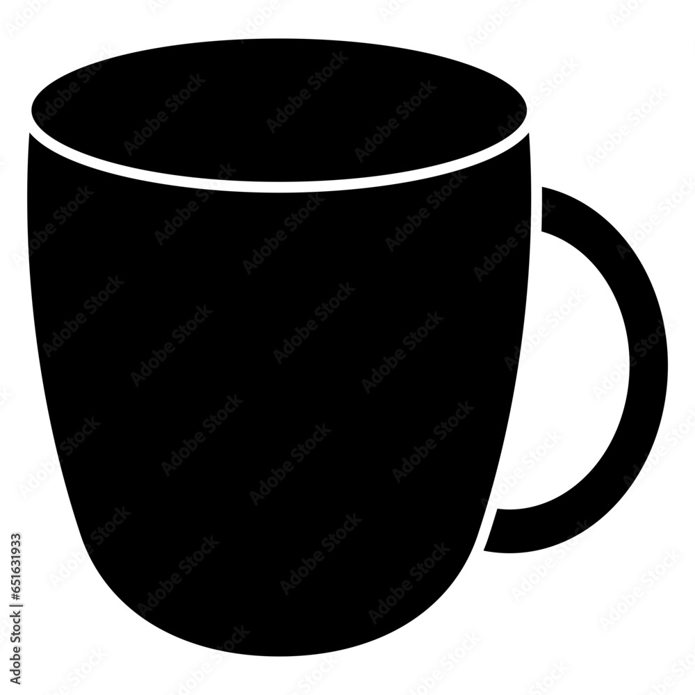 Poster mug cup icon