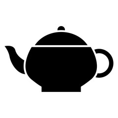 teapot icon on white background