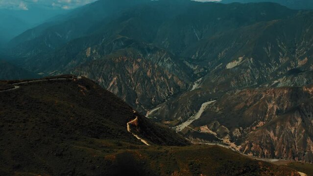 Ca&ntilde;&oacute;n del Chicamocha,  ubicado en Santander (Colombia)