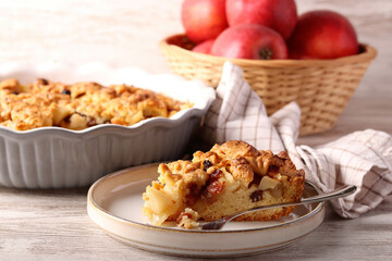 Szarlotka – polish apple cake