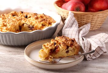 Szarlotka – polish apple cake
