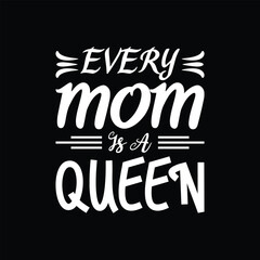 Obraz premium Mom new T shirt design.