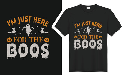 I’m just here for the boos T-shirt design. 