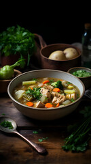 Hearty Chicken and Vegetable Soup