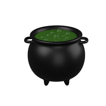 bubbling cauldron
