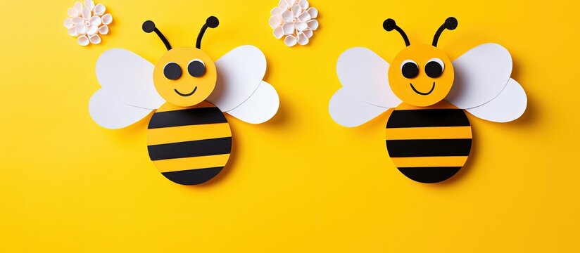 Step 9 of the instructions involve creating a handmade summer card with bees for a children s crafts project