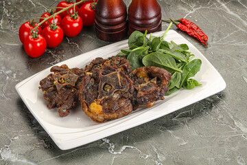 Grilled Lamb neck with spices