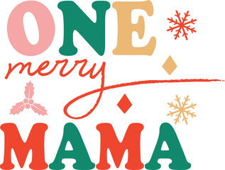 Retro Christmas Svg Design, Retro Merry Christmas cut files