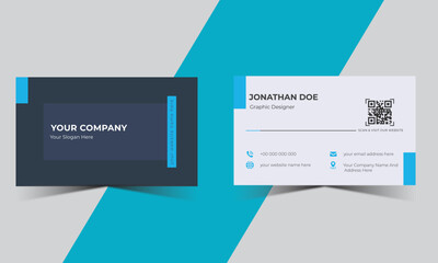 Modern Creative And Clean Business Card Design Template
