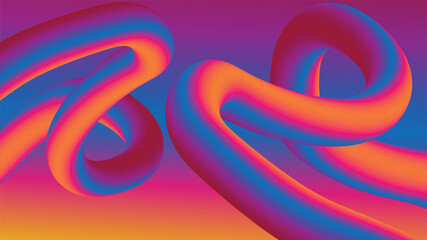 abstract fluid background with waves