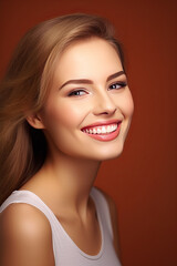 Obraz premium Healthy Smile. Teeth Whitening generative ai