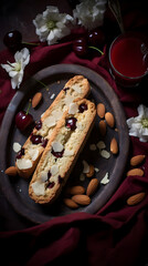 Cherry Almond Biscotti Treat